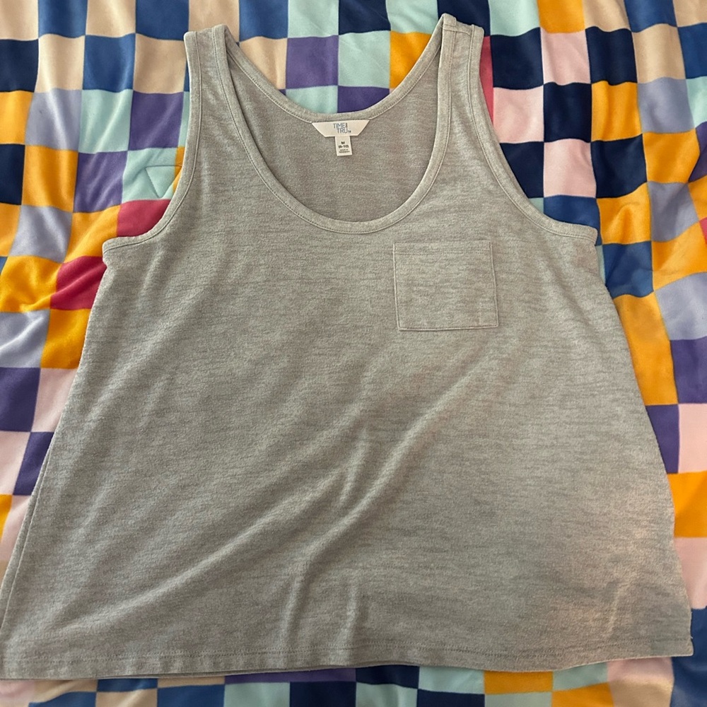 Grey tank